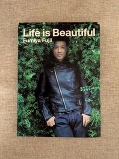 【無料配送】藤井フミヤ 「Life is Beautiful」フォトブック付き