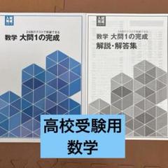 入試完成シリーズ 数学 大問1の完成 解説・解答集付き