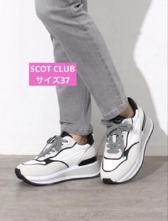 SCOT CLUBウェッジソールスニーカー 展示品　サイズ37 定価22900円のサムネイル