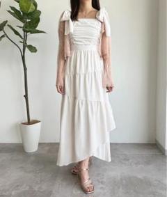 apresjour mini リボンティアードワンピース ZOZOTOWN限定品
