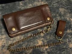 中古!!MARYAM社HORSE BUTTトラッカーウォレット＋キーホルダー