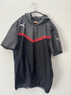 PUMA ピステ・ウィンドブレーカー 半袖　S 黒/赤のサムネイル