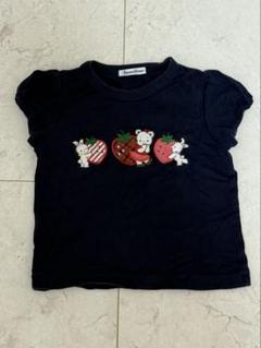familiar ネイビー Tシャツ 100cm