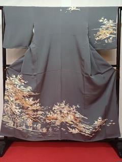 訪問着］中古品一つ紋（アゲハ蝶）