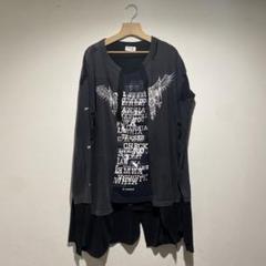 着画あり!! used古着 リメイク ドッキング ロンT シャツ - メルカリ 着画あり!! used古着 リメイク ドッキング ロンT シャツ - メルカリ