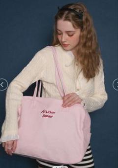アリソンブラウン　新品未使用　HOLIDAY CANVAS BAG RED Holiday Canvas Bag – ALLISON BROWN