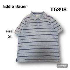 【即購入OK】Eddie Bauer 半袖ポロシャツ　サイズXL ブルー