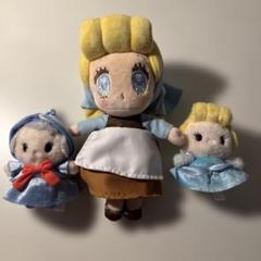 ディズニーストア　tiny ぬいぐるみ　シンデレラ　レア　希少 シンデレラ ぬいぐるみ TINY PRINCESS - メルカリ