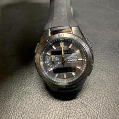 中古美品◇WVA-M650◆カシオ ウェーブセプター 電波時計 2針アナデジ