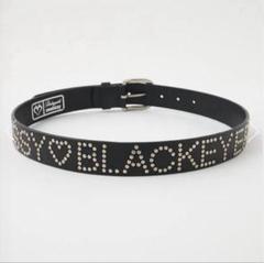 BLACK EYE PATCH×MOUSSY スタッズ付きブラウンベルト 未使用級】ブラックアイパッチ☆マウジー コラボ スタッズ