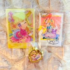 プリパラ　ゆい　トレーディングクリアカード　夢ジュエル　アクリルキーホルダー