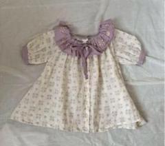 apolina クリーム色 刺繍入り 半袖ワンピース 5-7y Chi Chi Girls ゴールド刺繍Aラインドレス 3-7歳 Navy CG78003N