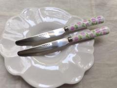 SABRE サーブル ナイフ 2本セット 花柄