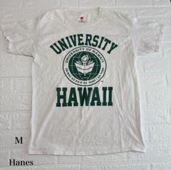 ヘインズ Tシャツ 半袖 M ホワイト ハワイ 1843のサムネイル