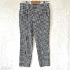 【M】ソークロース♦カジュアルパンツ ストレッチ ギンガムチェック タグ付 美品