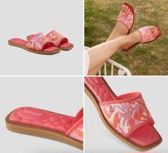 【VIVAIA】定価18900円 Manuellaピロートップスライドサンダル