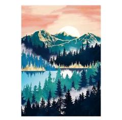 30×40CMダイヤモンドアート 風景、5D DIYモザイク全面