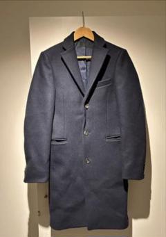 Acne Studios(Acne)ウールチェスターコート ブラックロングコート