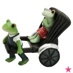 【新品・コポー】コポー　人力車で街を散策