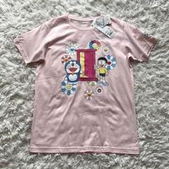 未使用 ドラえもんx村上隆 UNIQLOTシャツ　 カイカイキキ ピンク 160