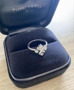 価*♫様 ティファニーTIFFANYジャンシュランバージェダイヤリング 0.20 ティファニーTIFFANYジャンシュランバージェダイヤリング 0.20ct