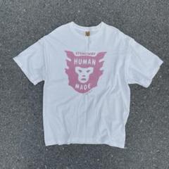 【関送無料】 Human made Face logo ファイス ロゴ Tシャツ HUMAN MADE - 山下智久着 HUMAN MADE フェイスロゴ 無地Tシャツ
