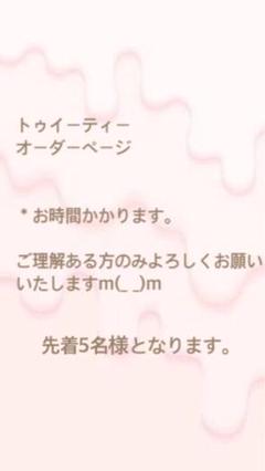 メル様　オーダー専用ページ ☆オーダー受付ページ☆ - メルカリ
