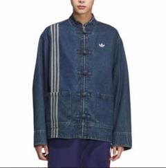新品 xL アディダス 中国限定 蛇年 トラックジャケット 青色