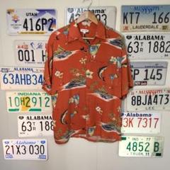 USA古着 pierre cardin アロハシャツ サイズL