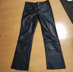 大きいサイズ✨【AVIREX】牛革 本革 カウハイド レザーパンツ ブラックXL 大きいサイズ✨【AVIREX】牛革 本革 カウハイド レザーパンツ