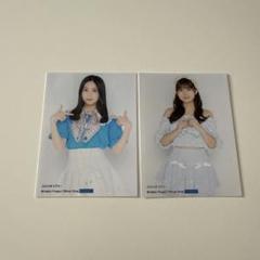 モーニング娘。　岡村ほまれ　櫻井梨央　トレカサイズ写真