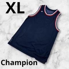 『Champion チャンピオン』 メンズ　タンクトップ ネイビー　紺 XL