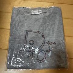 Dior ストーン装飾 グレー TシャツSサイズ