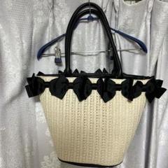 青木美沙子♡ショルダー付きカゴバッグ 青木美沙子 カゴバッグ かごバッグ｜Yahoo!フリマ（旧PayPayフリマ）