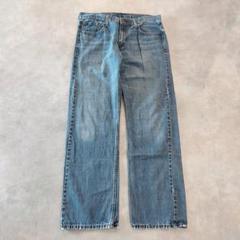 リーバイス569 Levis W34 ブルーデニム 青 ヒゲ 古着 15194