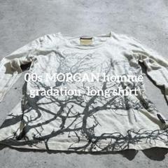 00s MORGAN HOMME long shirt grunge 襤褸