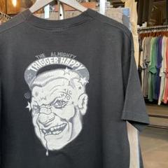 【TRIGGER HAPPY アートTシャツ】　USA製　フルーツボディ　XL