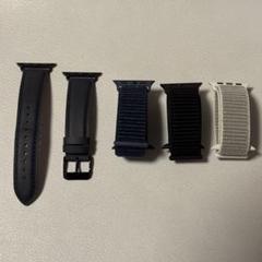 Apple Watch バンド 革、ナイロン 4本セット