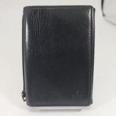GUCCI 黒 レザー シェリーライン 名刺入れ パスケース カード ID