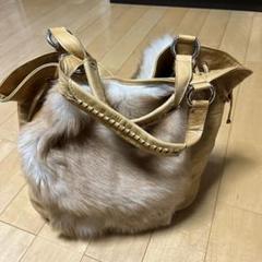 数量は多い  銀座かねまつ ファー バッグ - メルカリ バッグ