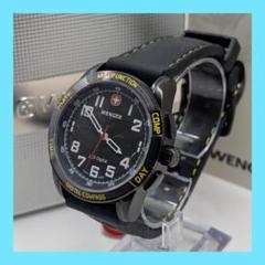 【新品未使用】WENGER ウェンガー デジタルコンパス機能付 腕時計のサムネイル