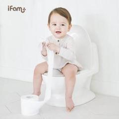 ifam 洋式おまる ホワイト 蓋付き
