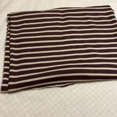 美品　ニット生地　布地　ボーダー　はぎれ