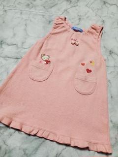 familiar ファミリア チェック ワンピース ブラウス 90 セットアップ ...