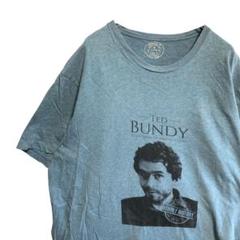BCSO 囚人 Tシャツ 古着 青 テッドバンディ シリアルキラー 殺人鬼