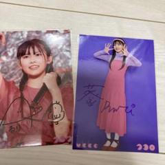 スタプラ研究生 坂井小春 ukka 若菜こはる 生写真 サイン