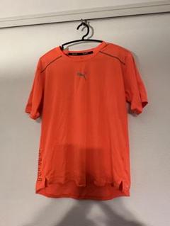 PUMA オレンジ ランニングTシャツ L