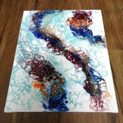 フルイドアート　ポーリングアート　抽象画　現代アート　モダンアート