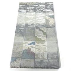 帯2403 ●高級 正絹 夏帯 六通 袋帯