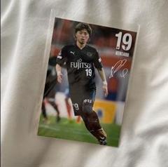 サッカー　川崎フロンターレ　森谷賢太郎　サイン　カード　写真　ブロマイドのサムネイル